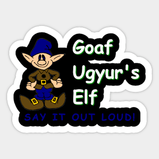 Goaf Ugyur's Elf Sticker